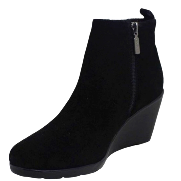 Aqua College Leila Waterproof Wedge Booties, Created for Macy's - Picture 4 of 5